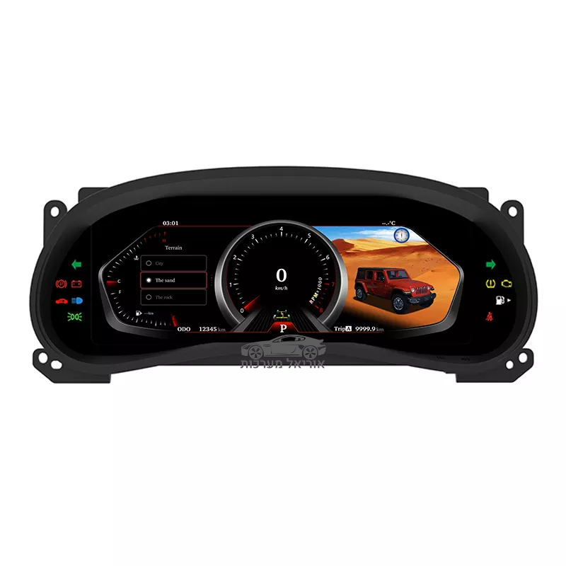 ג'יפ לוח מחוונים 3